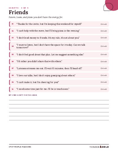 Inside page preview of Stop People-Pleasing