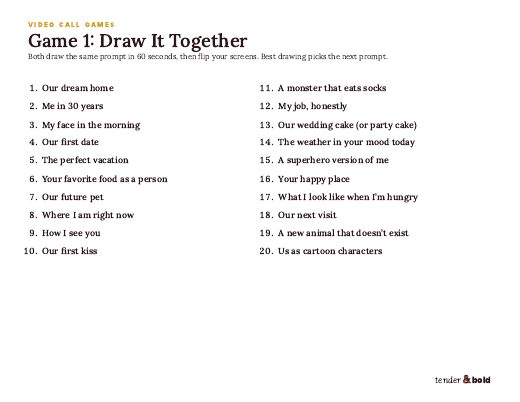 Inside page preview of Long-Distance Love Pack